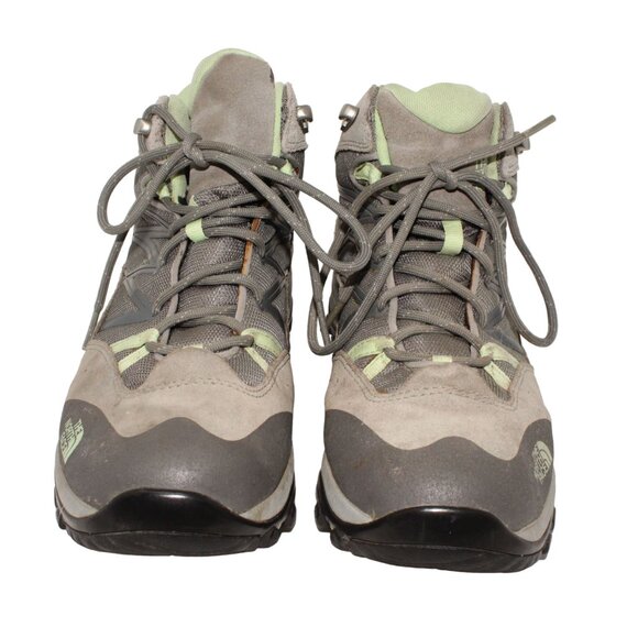 The North Face Womens Sz US 9 EU 40 Storm II Mid Waterproof Hiking Boots Gray - Picture 3 of 10